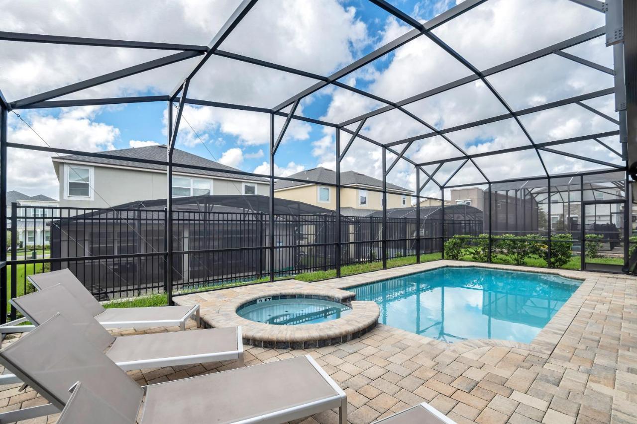 Modern Villa Wprivate Pool&Spa, Free Water Park Orlando Eksteriør bilde
